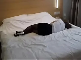 Shy Chinese Wife In Nylons